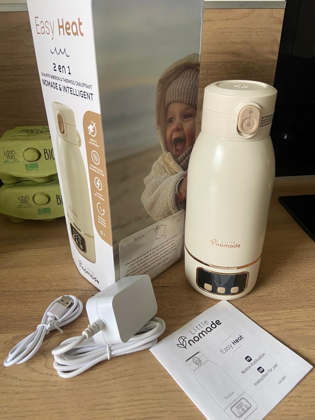 Chauffe-biberon nomade Easy heat ™