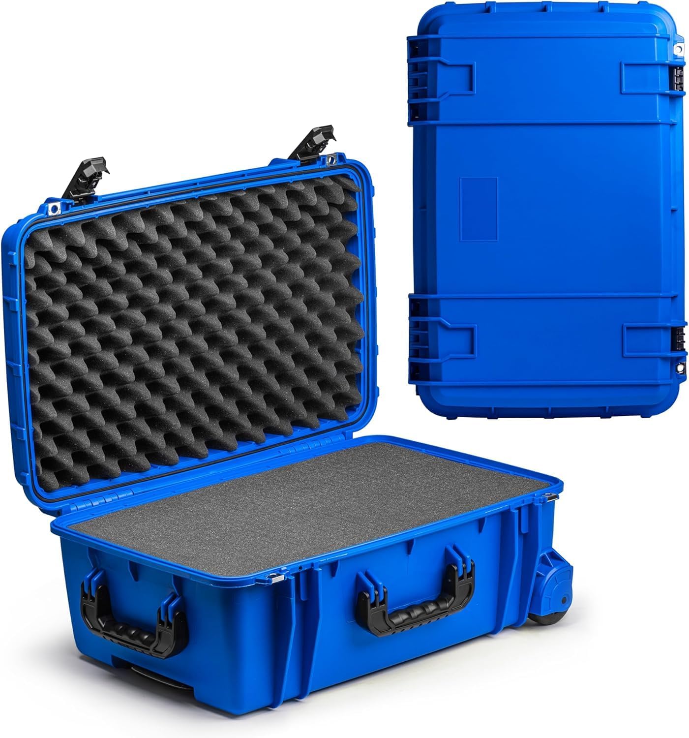 Seahorse 920 Professional Camera Case with Customizable Accuform Foam, TSA Approved, MIL‑Spec, IP67 Waterproof, USA Made for Photographers and Travel Enthusiasts