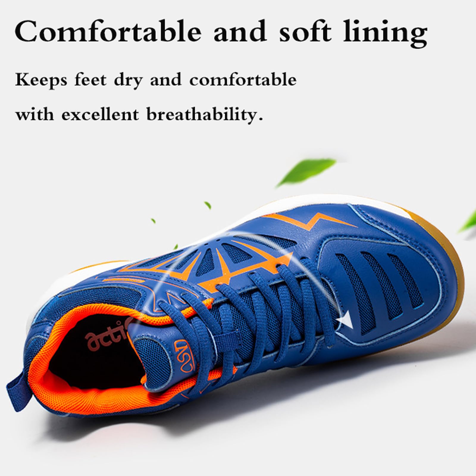 Zapatos de bádminton Unisex Adulto,Zapatillas De Tenis,Zapatillas De Tenis De Mesa,Zapatos de Squash,transpirabilidad,Antideslizantes,para Squash,Tenis de Mesa,ráquetbol y Voleibol