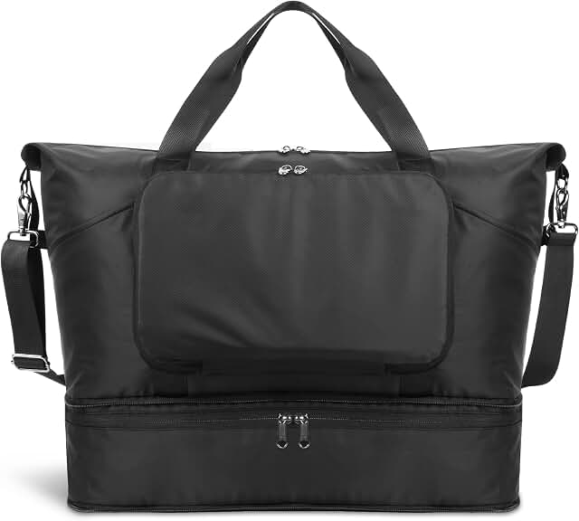 Foldable nylon carry-on bag image