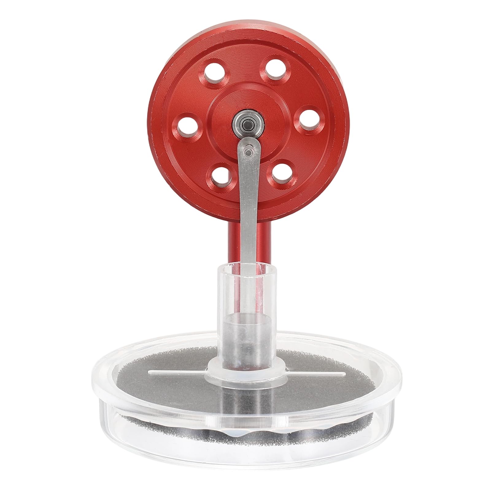 PATIKIL Low Temperature Stirling Engine, Heat Engine Model, Red