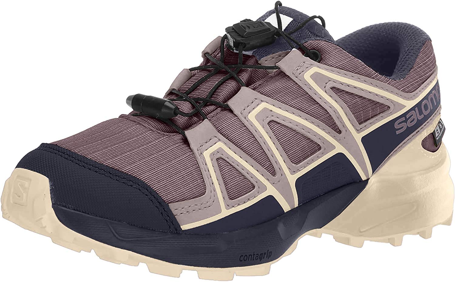 SALOMON Speedcross CSWP J, Zapatillas Impermeables de Trail Running Senderismo Unisex Niños