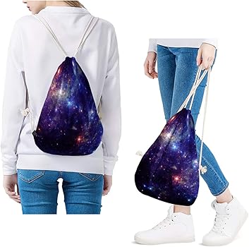 Showudesigns Sac à Dos Avec Cordon De Serrage Pour Entraînement Et