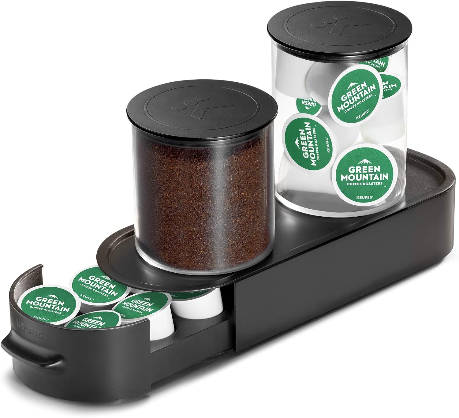 Keurig Station Coffee pod Drawer, Black