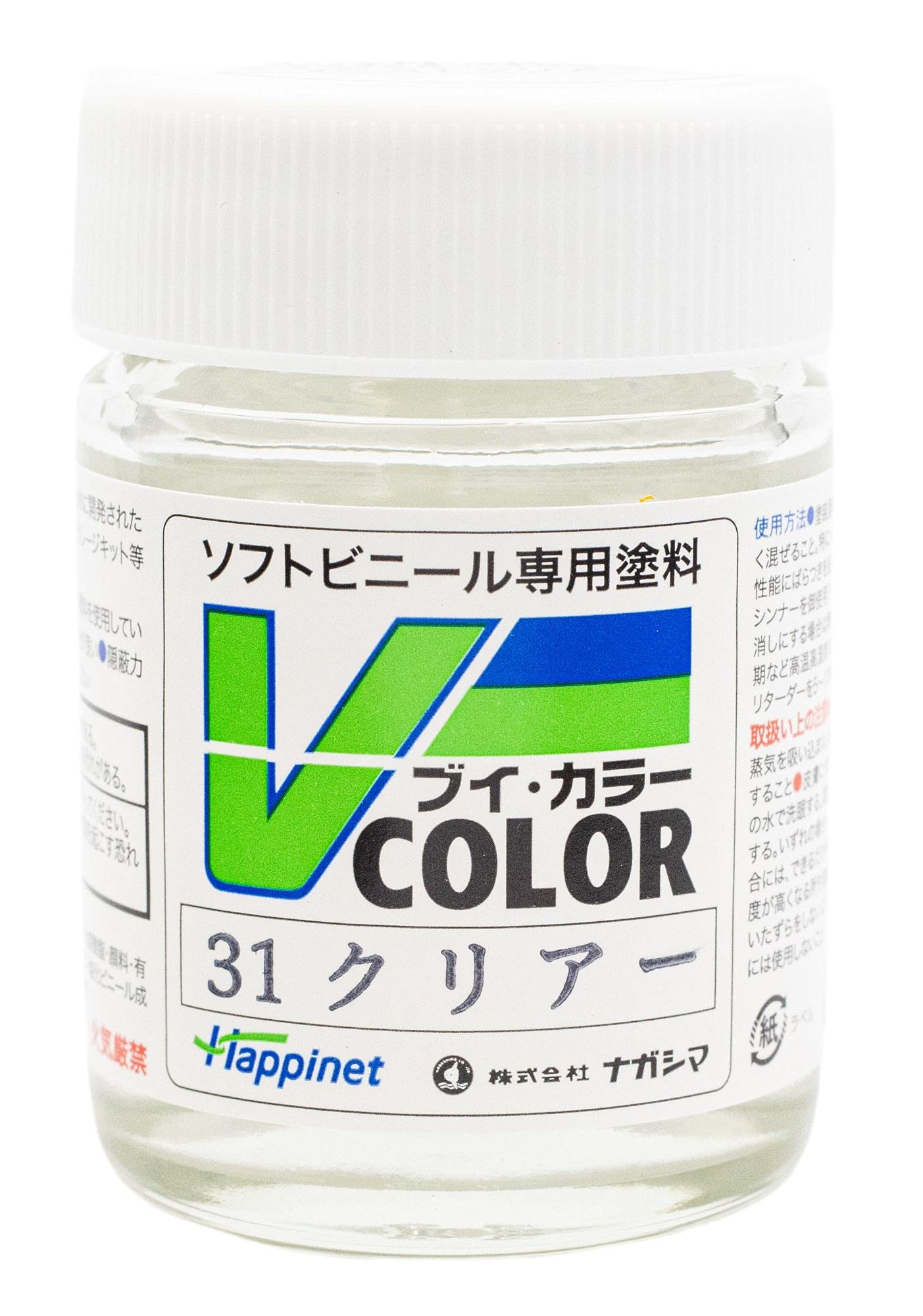 Amazon | ソフトビニール専用塗料 Vカラー(VCOLOR) VC-31 クリアー