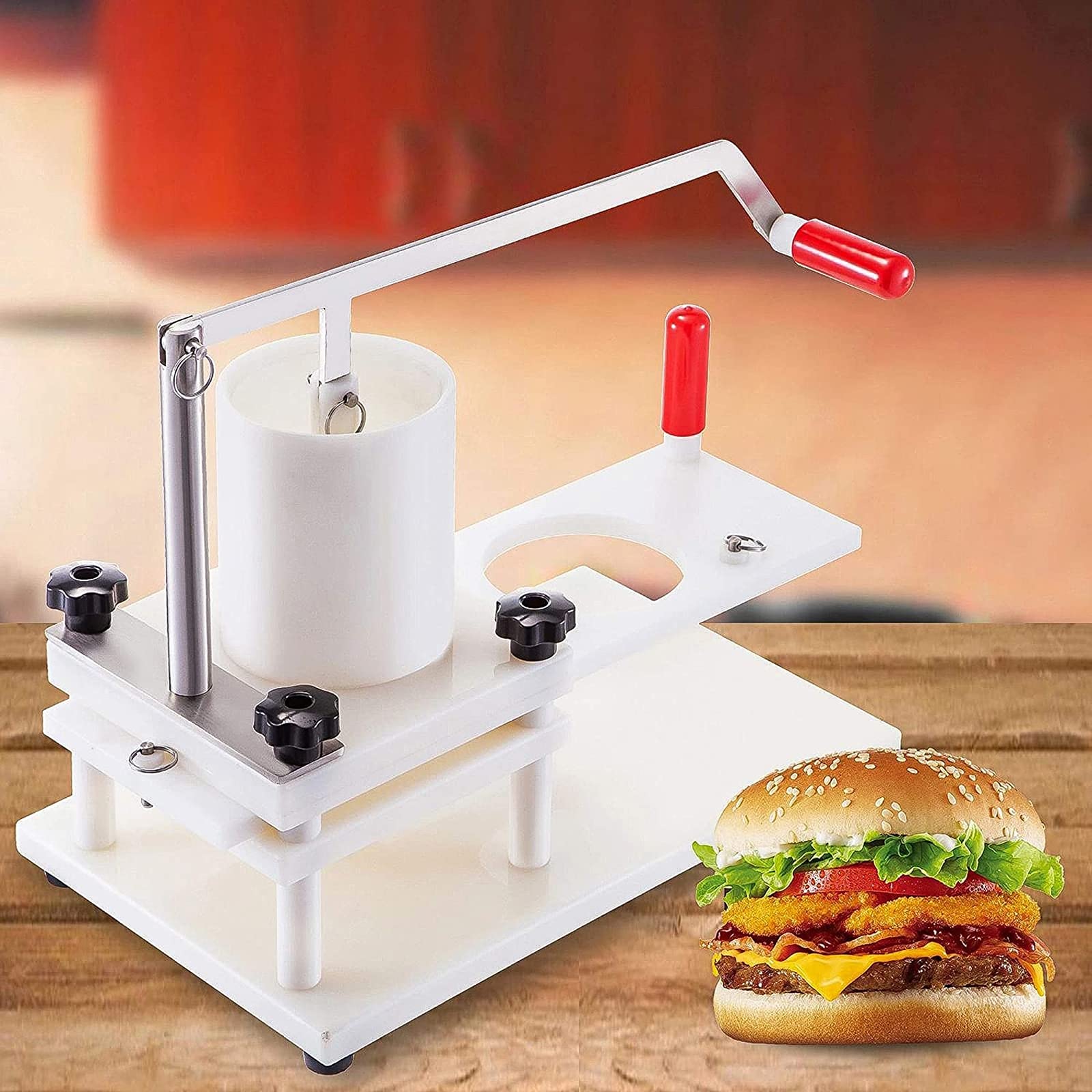 Professionelle Hamburgerpresse Große Manuelle Burger Making Machine DIY Burger Forming Tool für Küche