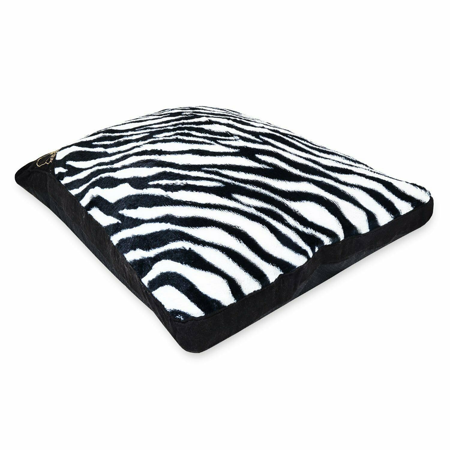 R&Z Luxury LARGE & Extra Large Luxury Fur Dog Bed Washable Zipped COVER ONLY (Zebra, Large (Cover Only))