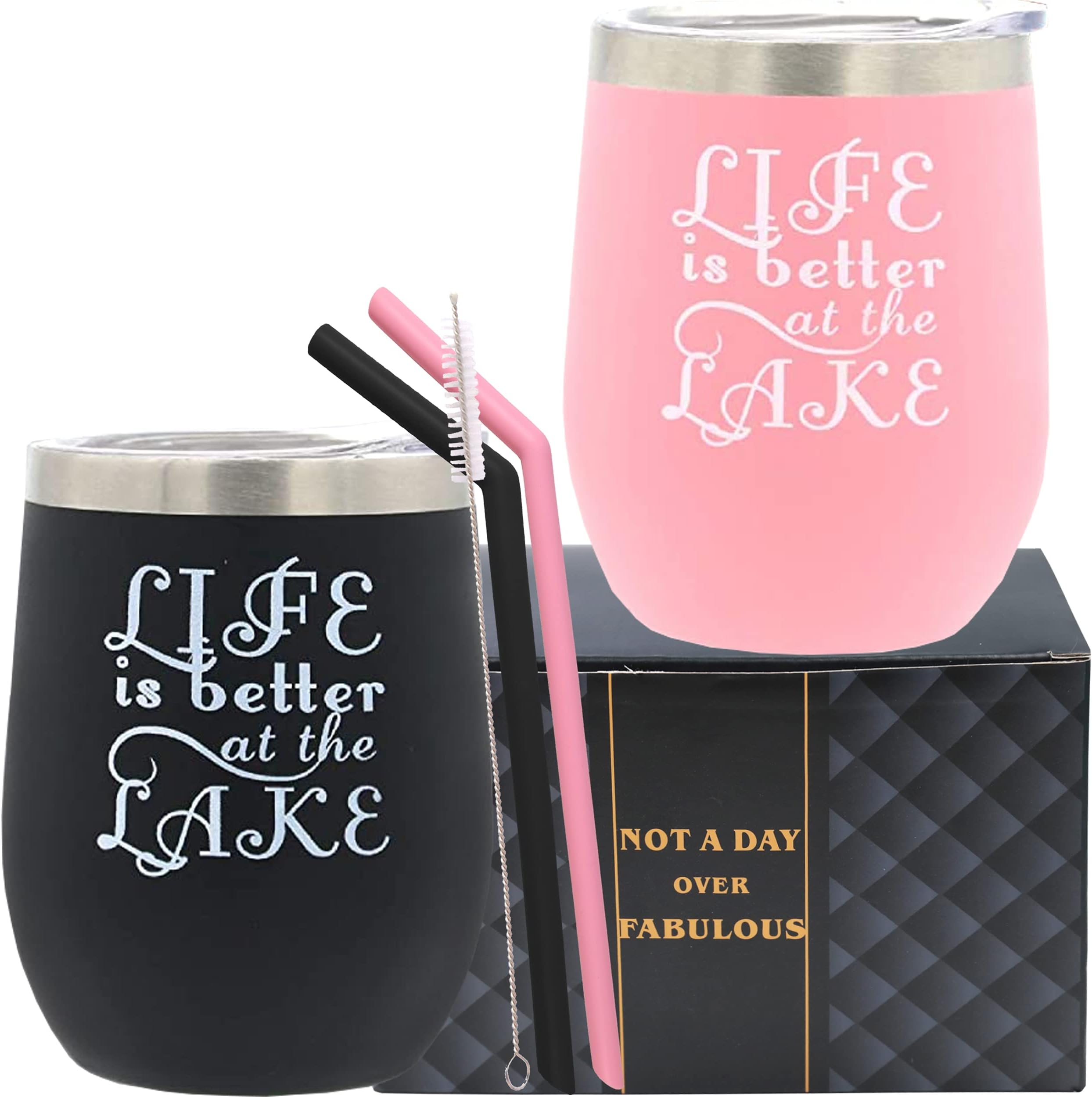 Onebttl Lake House Gifts, Lake Life Gifts for Women/Men