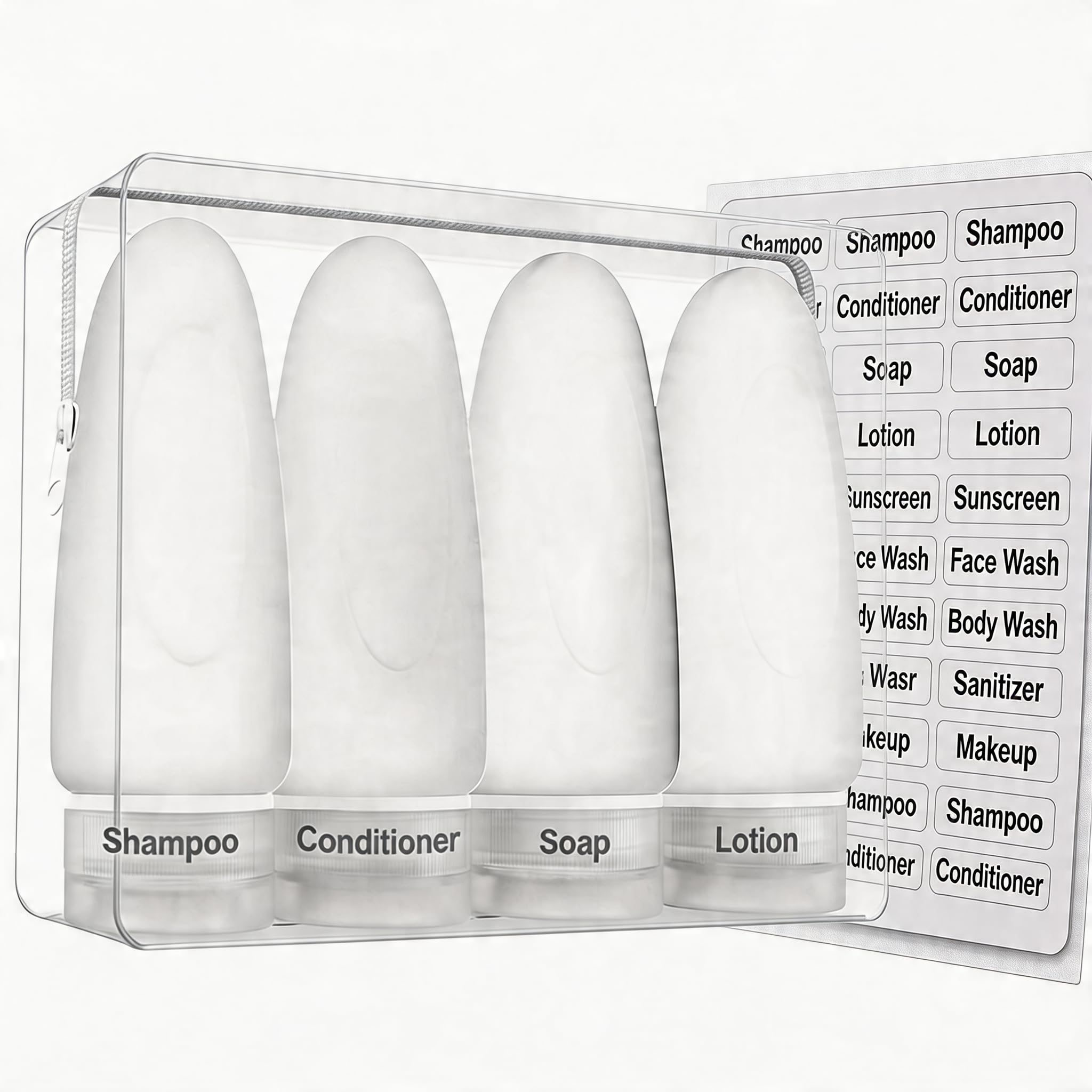 Amazon.com: Dot&Dot Leak Proof Travel Bottles - Tubes for Liquid