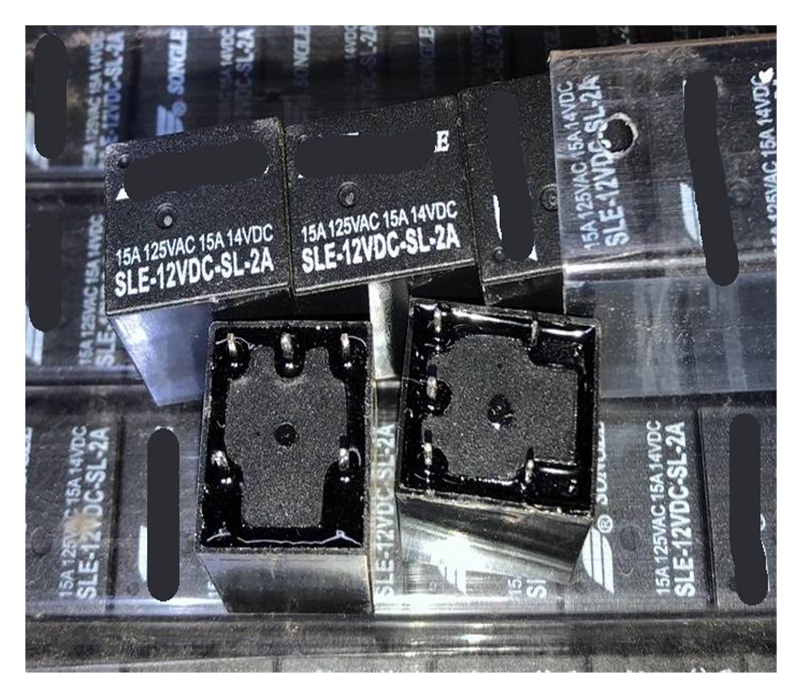 Relais SLE-24VDC-SL-2A commutation stable 2X15A pour boîtier 4117-2A - 3