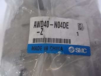 SMC AWD40-N04DE-Z 1/2NPT, Airline, Gauge, Micro Mist Separator Regulator, N.O. Float Type Drain