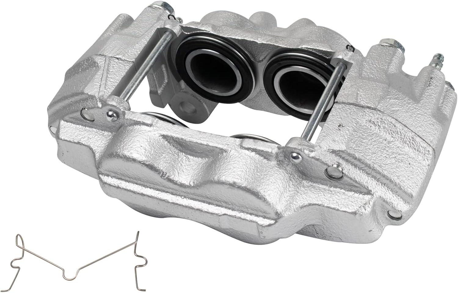 TRQ Front Driver and Passenger Side Brake Caliper Set Caliper Brackets Compatible with 05-14 Toyota Tacoma Caliper Casting #13WG 16-23 Tacoma Caliper Casting #13WG 03-09 4Runner Caliper Casting #13WG