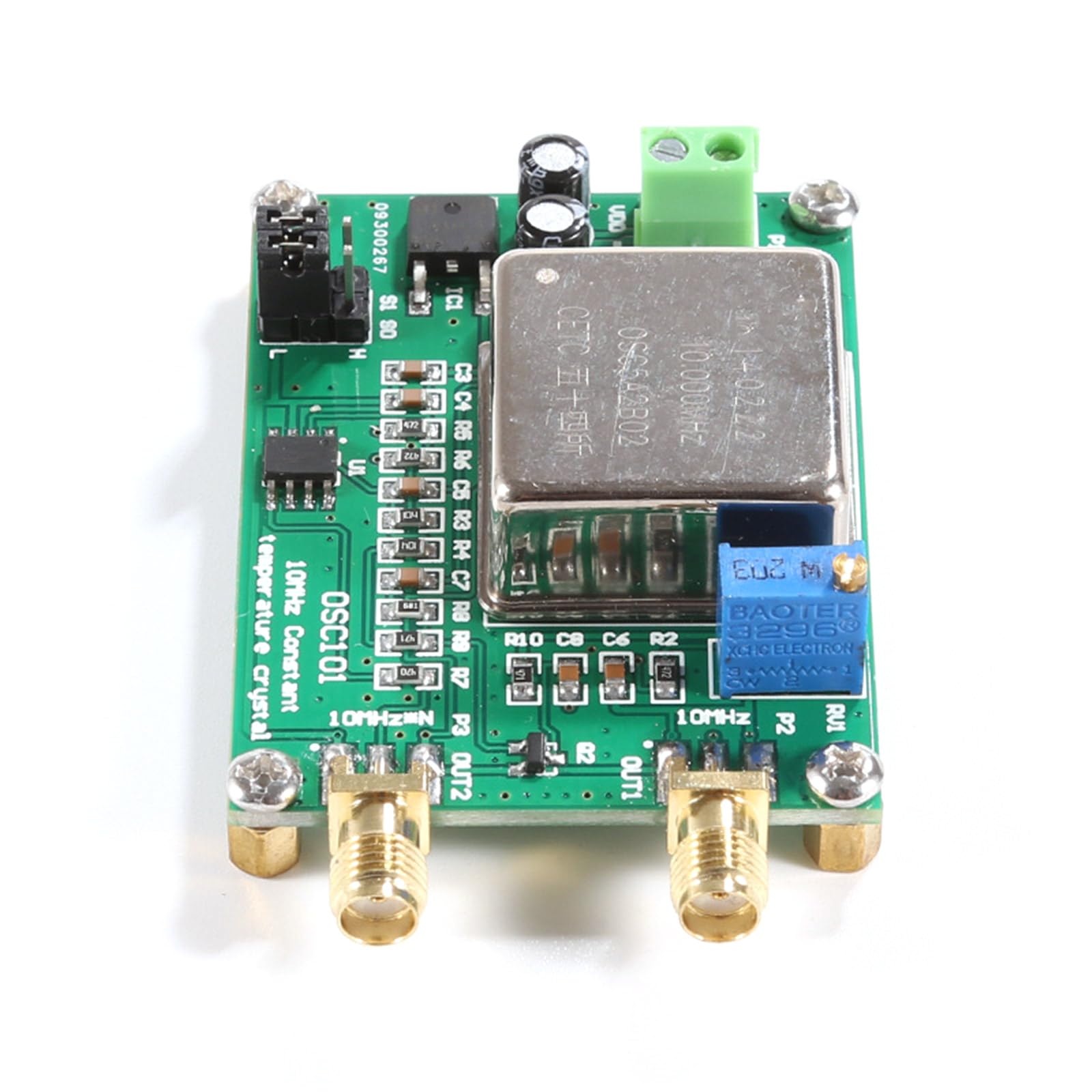 OCXO - Calibrador de cristal de referencia de frecuencia de 10 MHz, generador de señales de temperatura