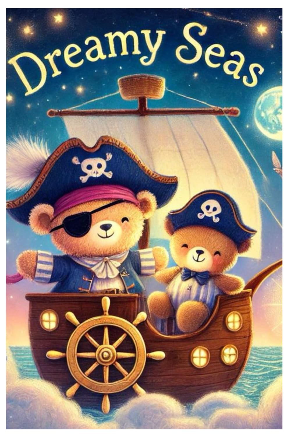 Bedtime book for children Dreamy Seas: Captain Snuggle’s Bedtime Treasure Hunt