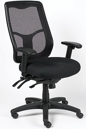 raynor mesh back fabric task chair
