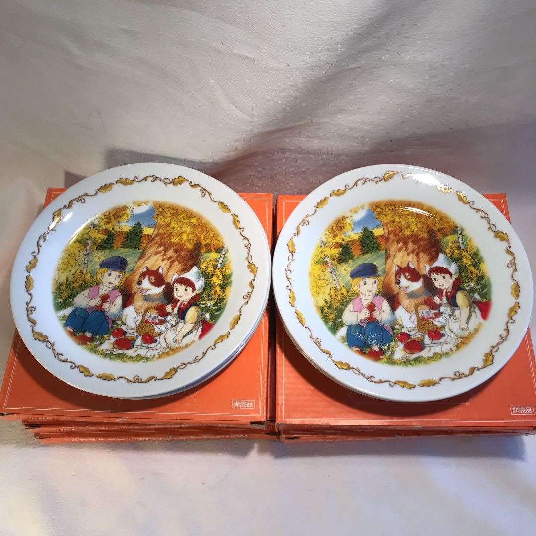 フランダースの犬 皿 非売品 春 紅葉 世界名作劇場 フランダースの犬 お皿 春☆紅葉 - メルカリ