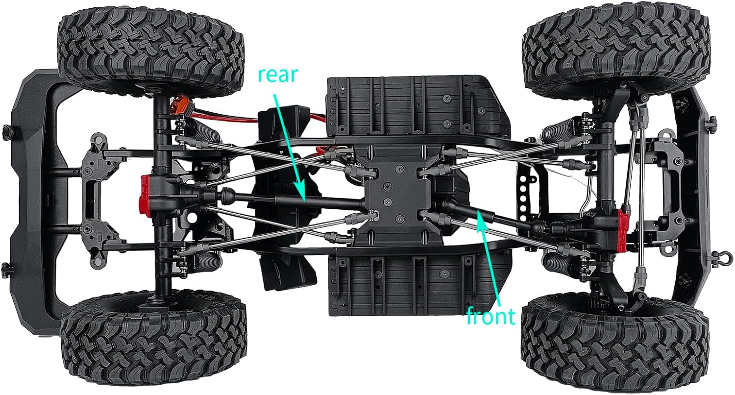RC Drive Shaft Steel Front & Rear Driveshaft 88-115mm & 122-151mm for Axial SCX10 III AXI03027 Base Camp 1/10 RC Crawler Car Upgrade Part