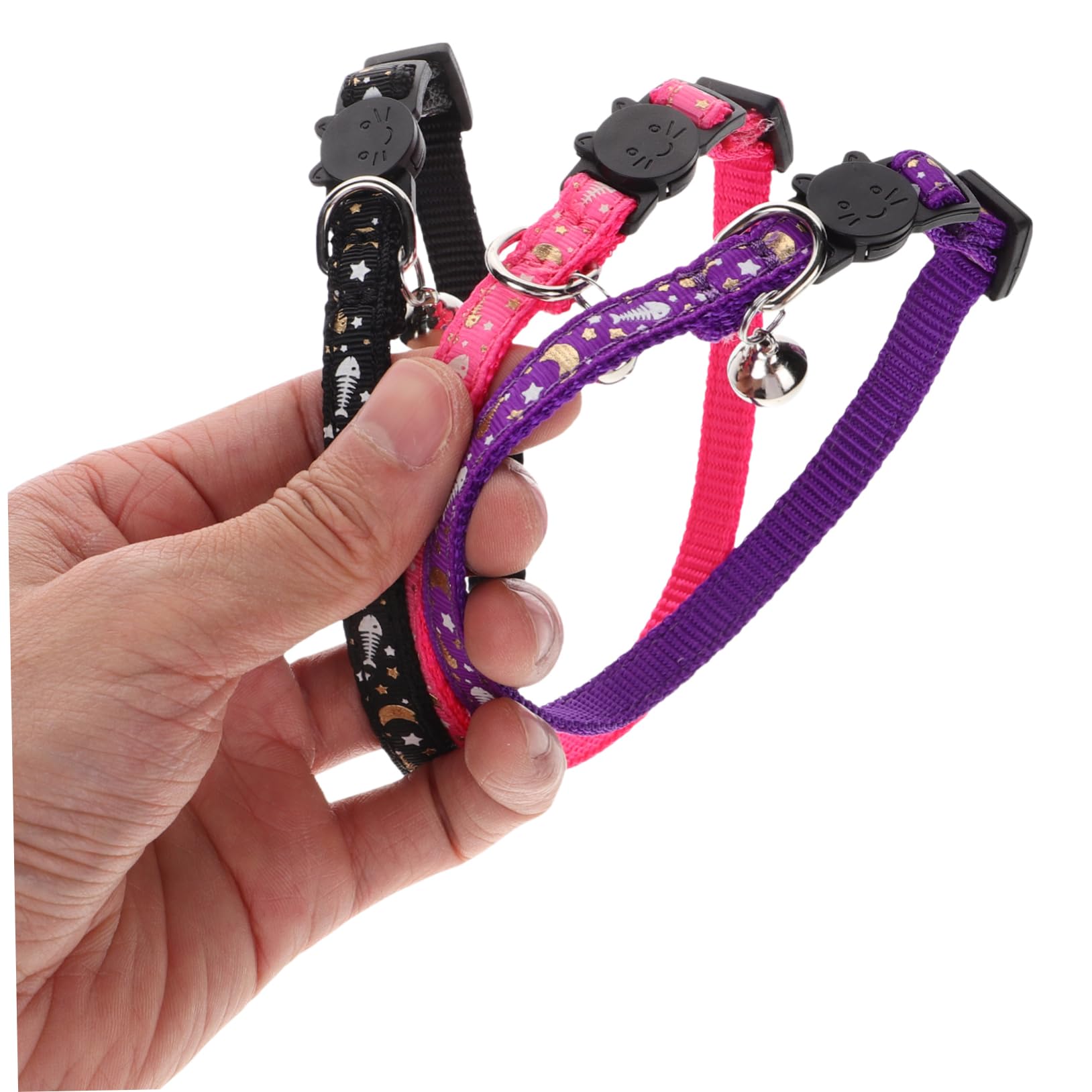 Toddmomy 15pièces Colliers Réfléchissants pour Chats Colliers Confortables avec Clochette Neck Circles Décoratifs pour Chats