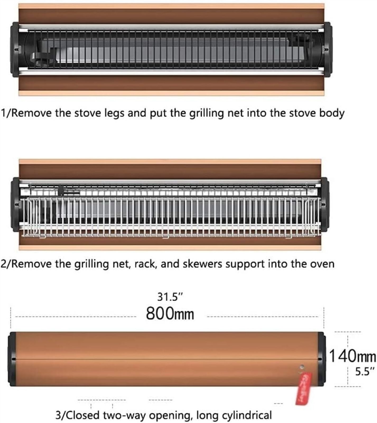 Grill na Węgiel Żelazny Grill Na Zewnątrz Przenośny Składany Grill Narzędzia Kempingowe Grill Węglowy Grill do Ogrodu
