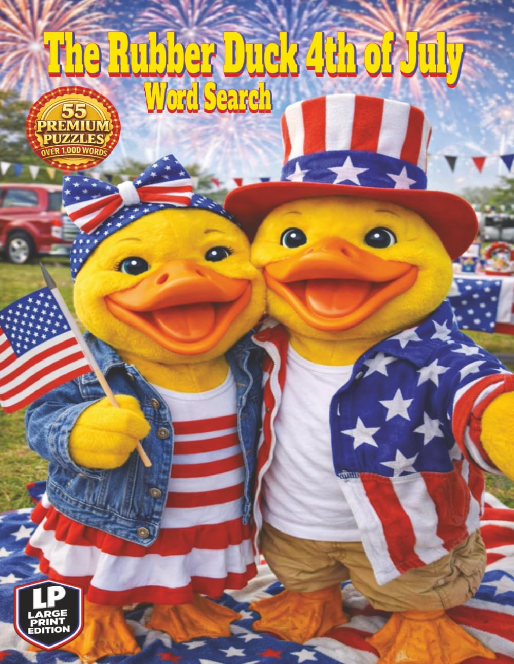 The Rubber Duck 4th of July Word Search: From backyard barbecues, small-town parades, lake days, lawn games, and the crackle and boom of fireworks ... Rubber Duck Word Search Series: Holidays)