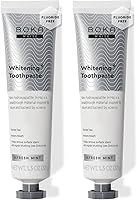 Vista 8 de Pasta dental sin flúor Boka - Nano hidroxiapatita, remineralizante, para dientes sensibles, blanqueadora - Recomendada por dentistas para cuidado