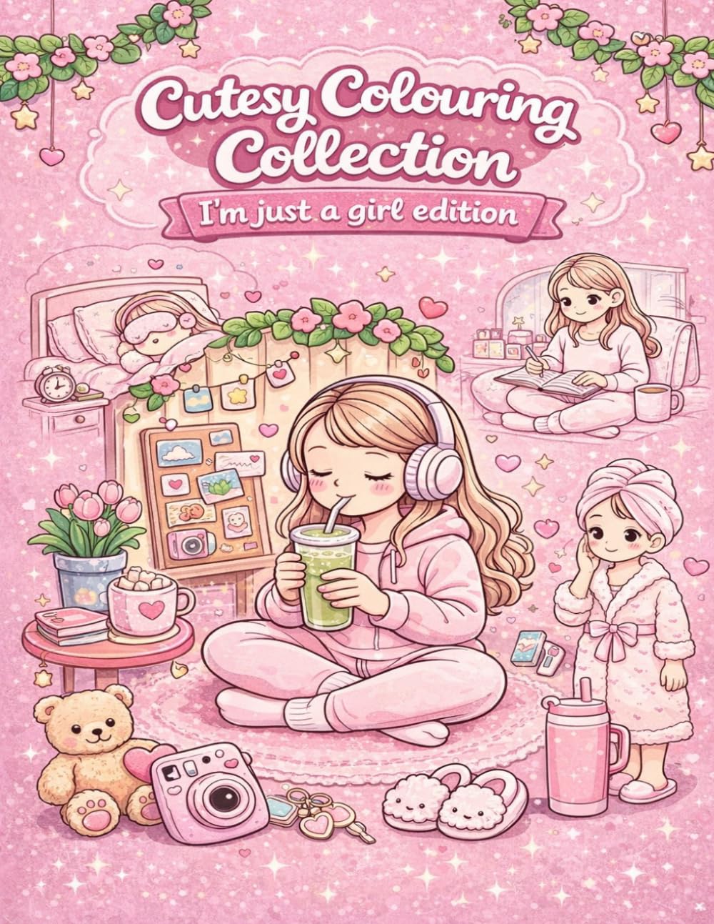 Cutesy Colouring Collection: I’m Just A Girl Edition