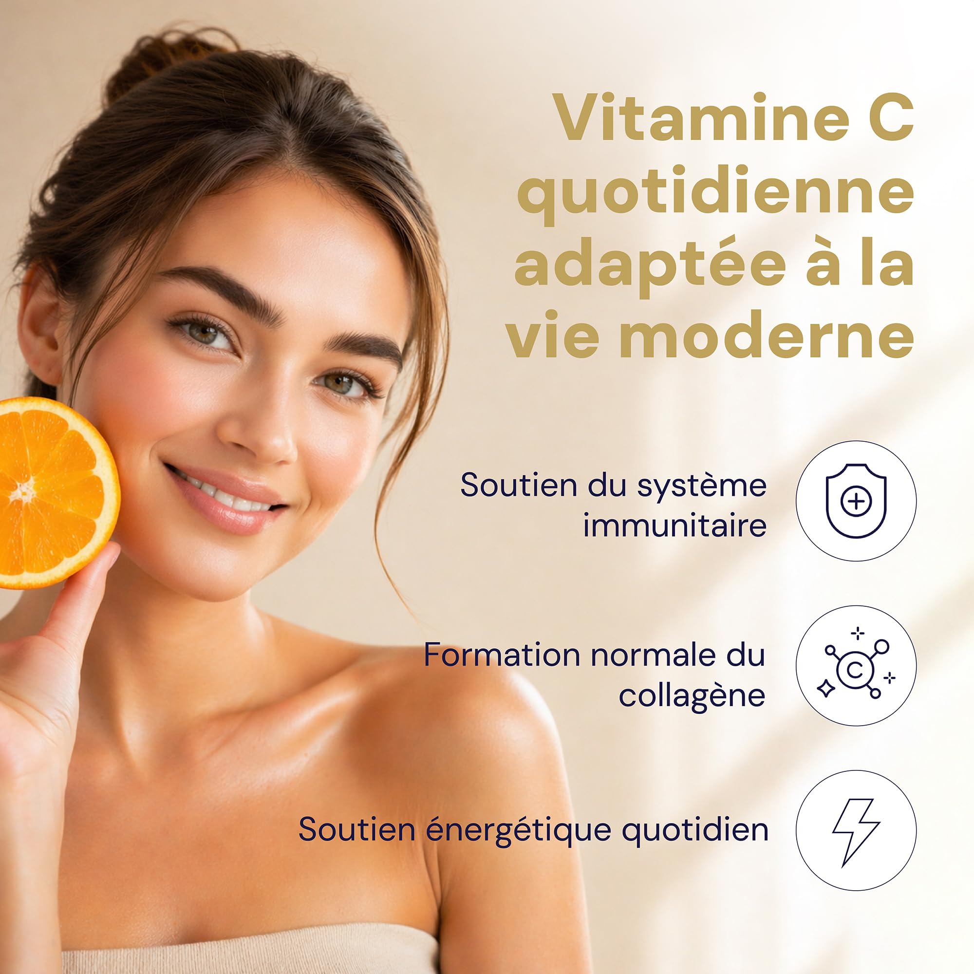 VITAMINE C LIPOSOMALE 500mg - Dose puissante Vitamine C I Encapsulée pour une biodisponibilité maximale I 100% non-OGM et végétalienne I Complément alimentaire - 60 Capsules Vegan