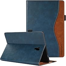 CASAFUNY Hülle für Samsung Galaxy Tab A 10.5 2018 Hülle, Premium PU Leder Schutzhülle Book Cover mit Standfunktion Dokumentschlitze für Samsung Galaxy Tab A 10.5 Zoll SM-T590/T595/T597, Blau