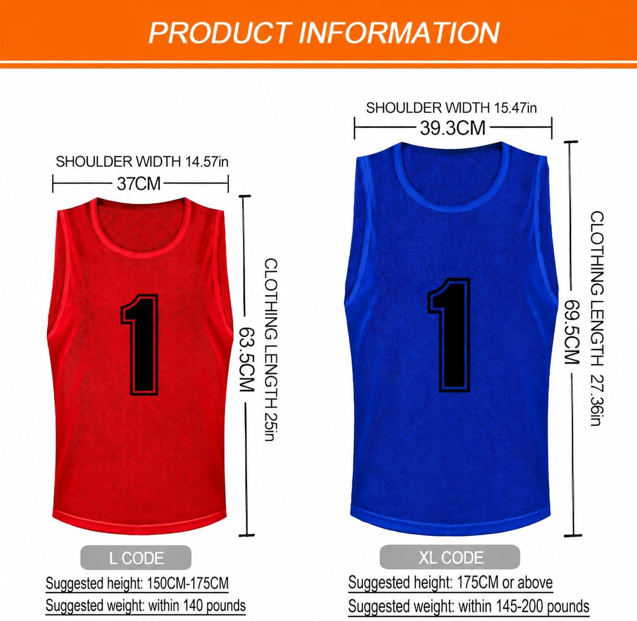 12 Packs Numbered Sports Pinnies,Quick-Dry Soccer Basketball Scrimmage Vests,Youth Adults Unisex Team,Group Games