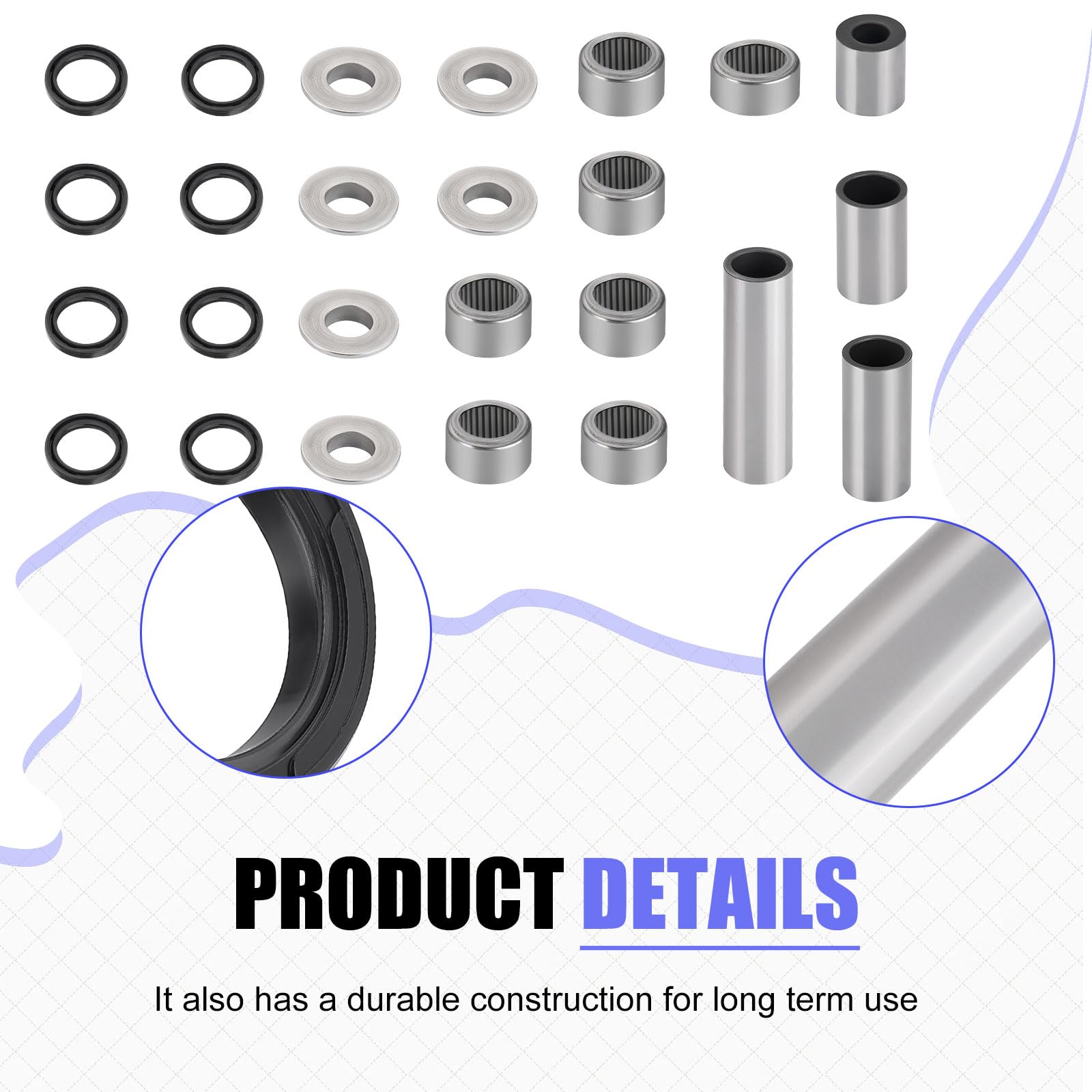 iwasan42　0917 Amazon.com: Swing Arm Linkage Bearing Seal Kit for Kawasaki