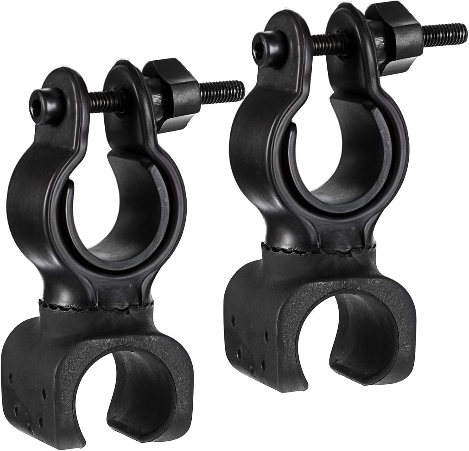 2PCS Cane Holder for Mobility Scooter, Universal Walking Stick Holders, Walking Stick Holders for Mobility Scooter Accessories, Wheelchair Cane Holder, Walking Cane Accessories (Black) 2PCS Cane Holder for Mobility Scooter, Universal Walking Stick Holders, Walking Stick Holders for Mobility Scooter Accessories, Wheelchair Cane Holder, Walking Cane Accessories (Black)