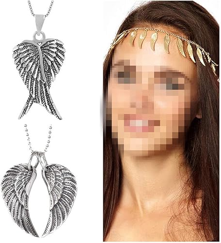 Miniatura 4 de Surtido de 60 dijes de alas de ángel, colgantes de aleación para copas de vino, pulseras, collares, aretes, joyería, fabricación de cumpleaños,