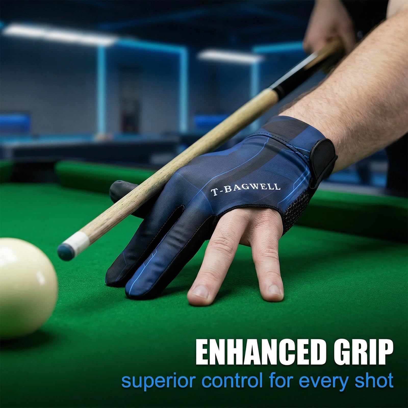 TEOZBLU Guantes de Billar Guante De Billar Snooker — view 2