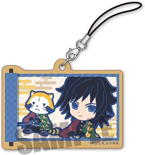 Amazon 鬼滅の刃 ラスカル 冨岡 義勇 エコストラップ アニメ 萌えグッズ 通販