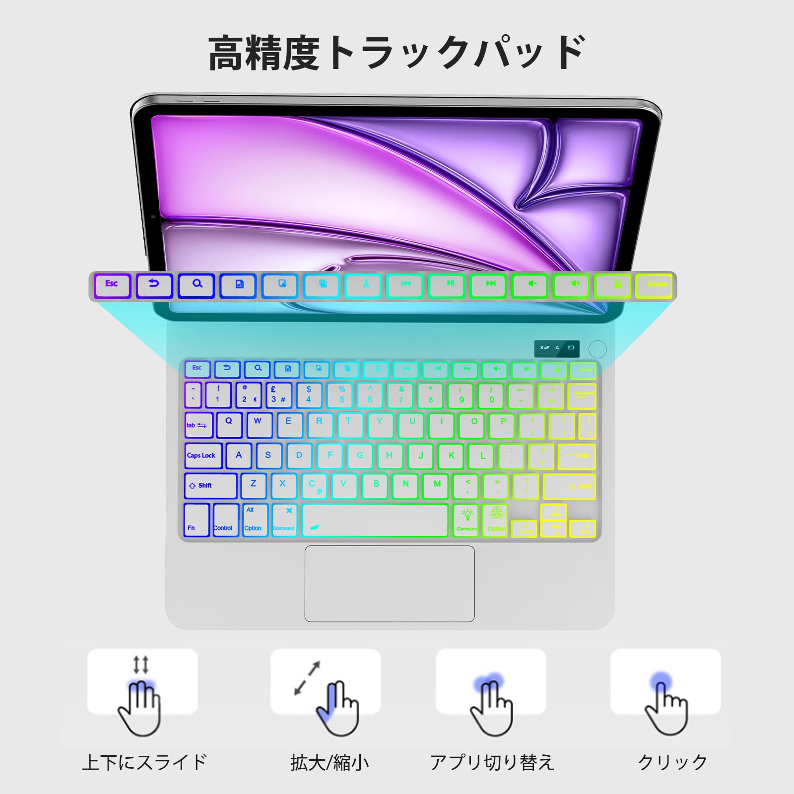 Amazon.co.jp: [2026革新モデル]マジックキーボード iPad Pro 11インチ