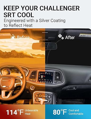 Vista 552 de Proadsy Parasol para parabrisas para BMW X1 F48 2016-2022 de 4 capas plegable, protector de parasol frontal que bloquea los rayos UV y mantiene