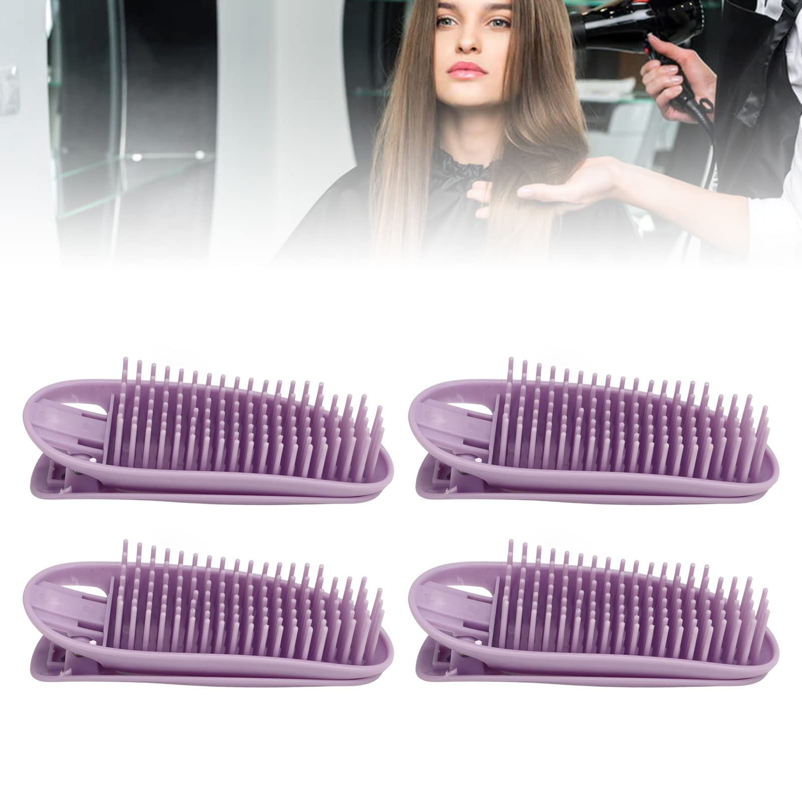 4pcs Volumizing Hair Clips - Image 2