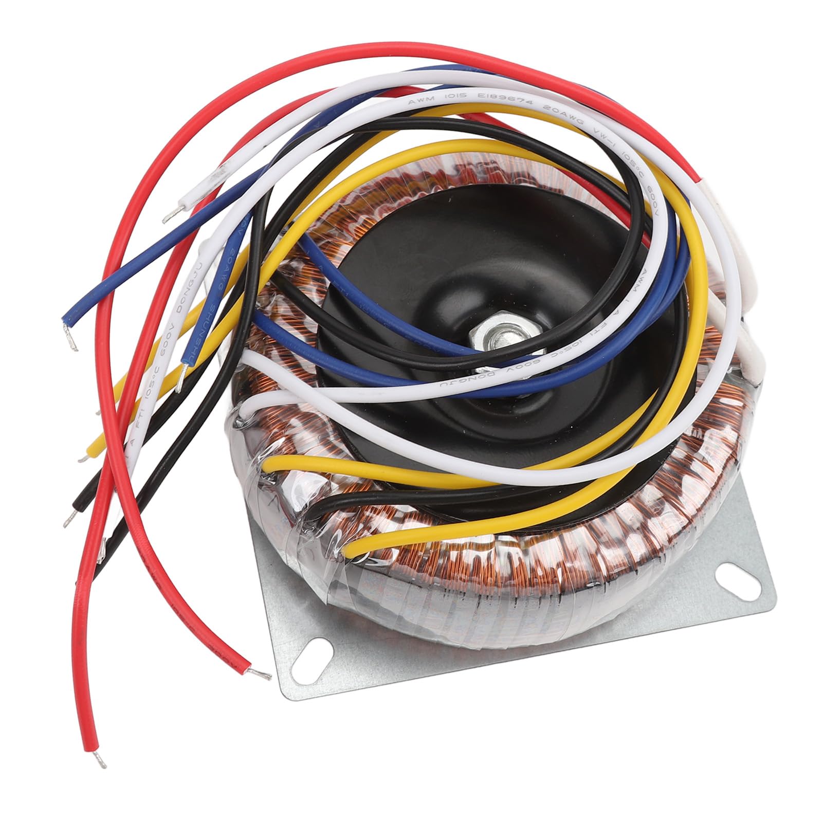 Trasformatore Toroidale da 200 W, AC28Vx2 AC12Vx2 AC12Vx1 Trasformatori in Rame Puro per Amplificatori a Valvole, Preamplificatore, Altoparlante, Subwoofer