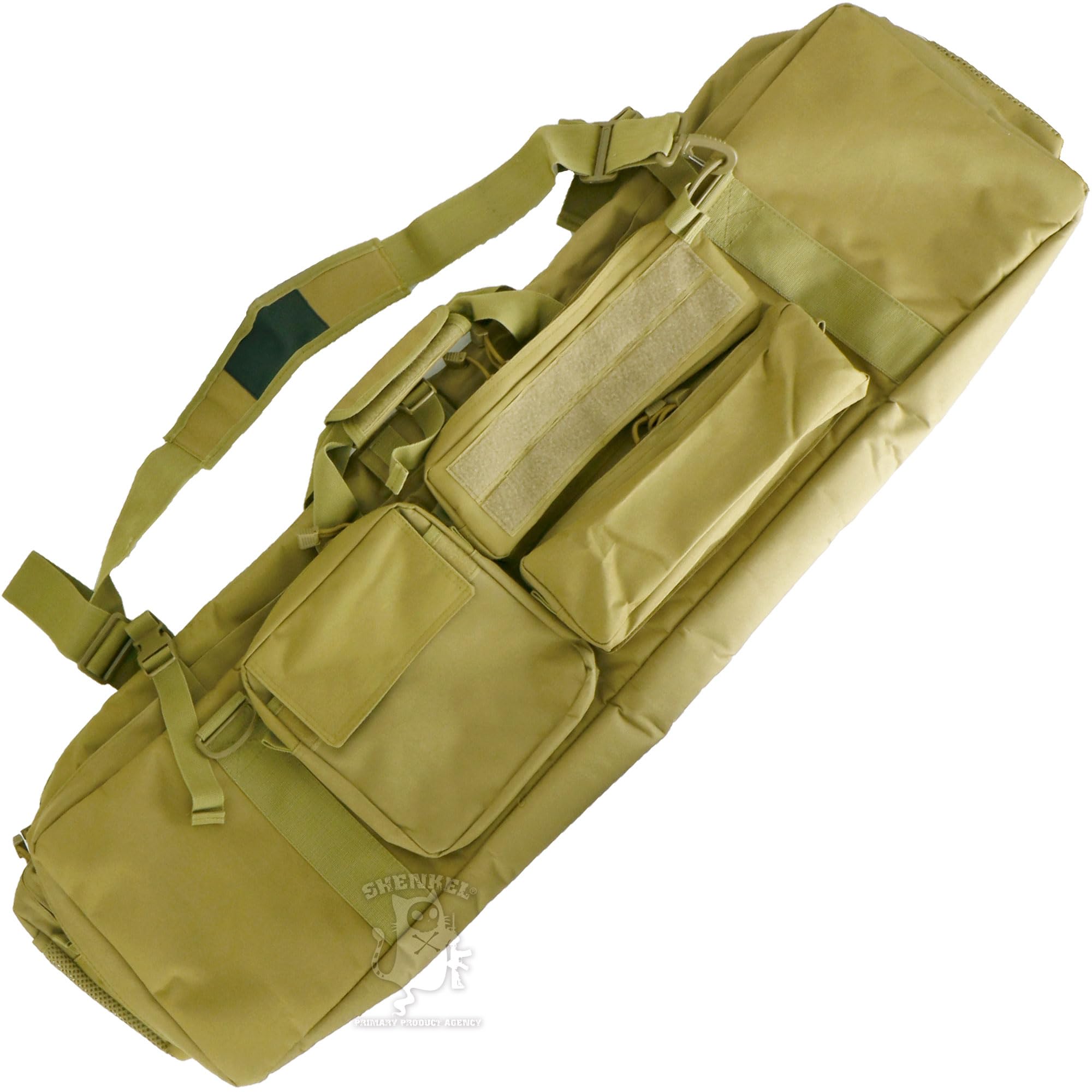 Amazon.co.jp: SHENKEL M249タイプ ライフルケース ガンケース 2丁