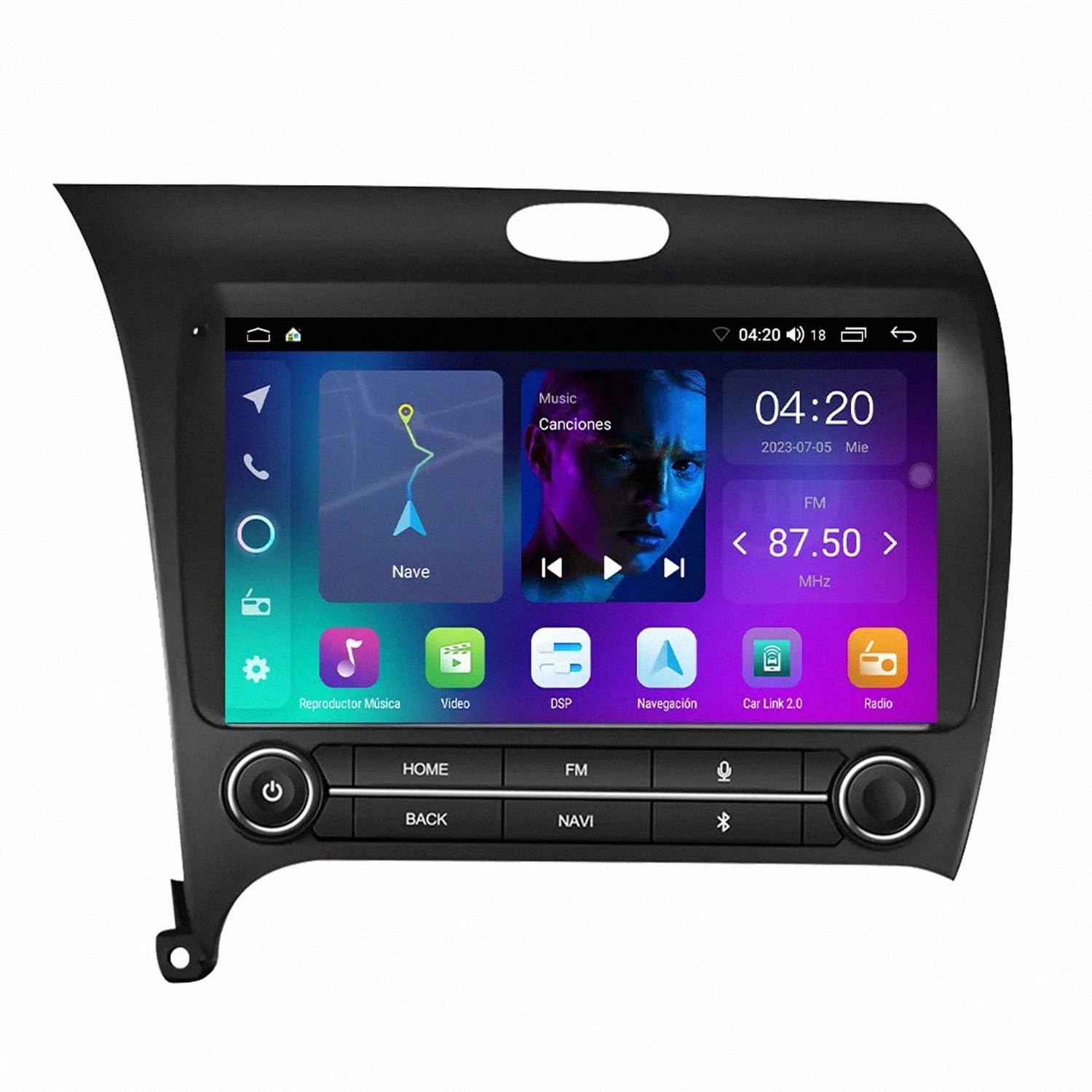 Autoradio commande vocale KIA Cerato 2017 navigation mains libres - 8