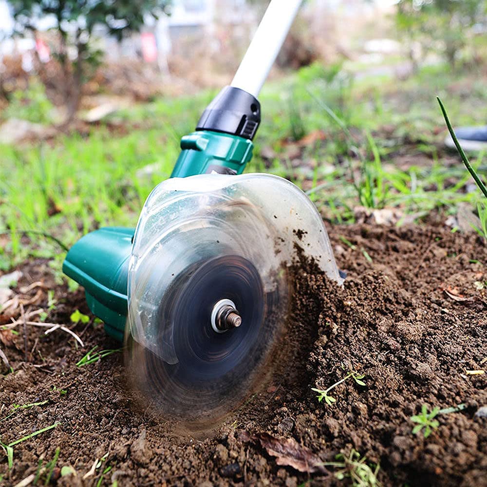 Motobineuse de Jardin, motobineuses/cultivateurs Portables électriques sans Fil, motobineuses de Jardin sans Fil 20 V, Poteau rétractable de 97 cm à 127 cm, cultivateur électrique