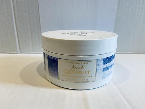 Bath and Body Works Fresh Getaway - Set de regalo de mantequilla corporal con manteca de karité y coco - 6.5 onzas (Fresh Getaway)