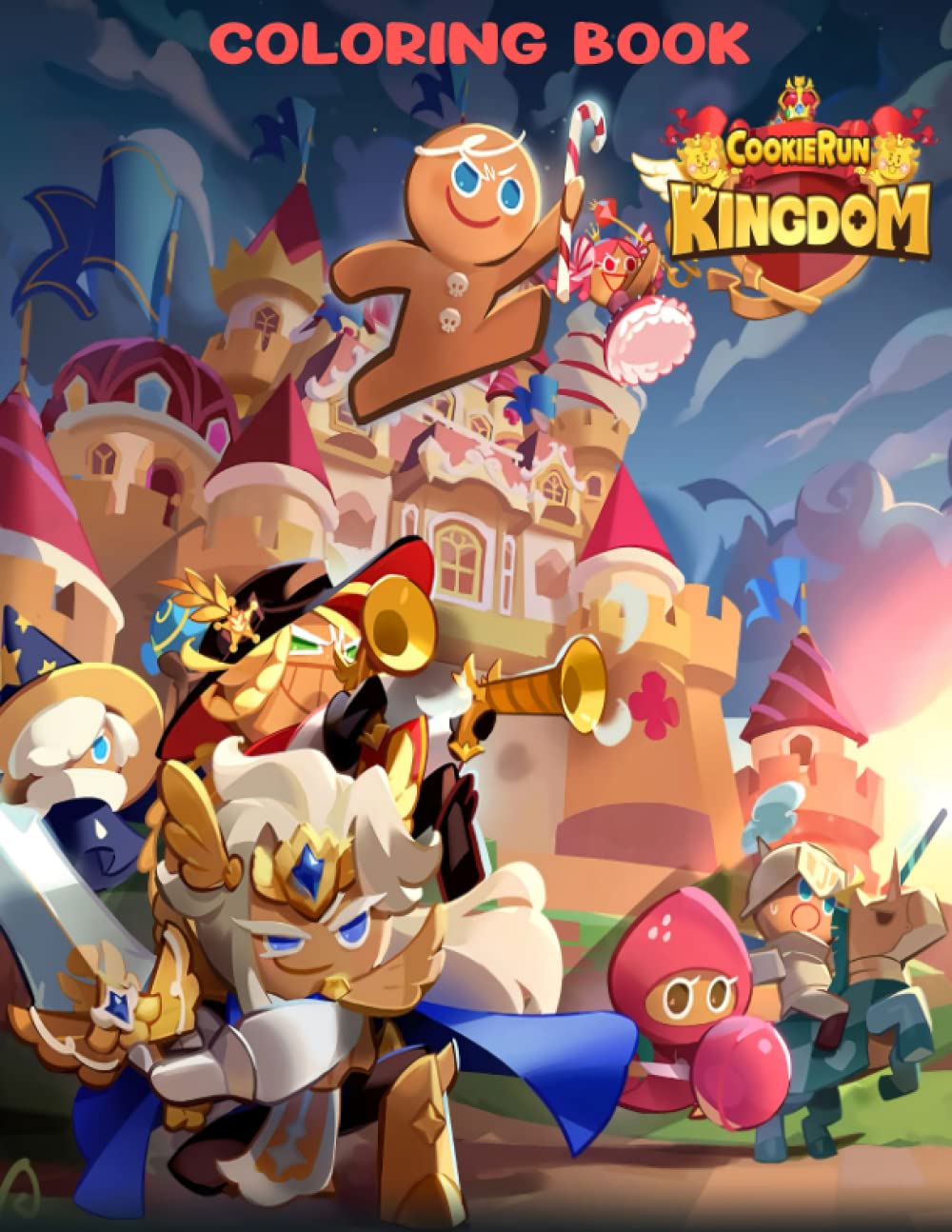 Buy Cookie Run Kingdom Coloring Book Cool Coloring Book With Lots Of
