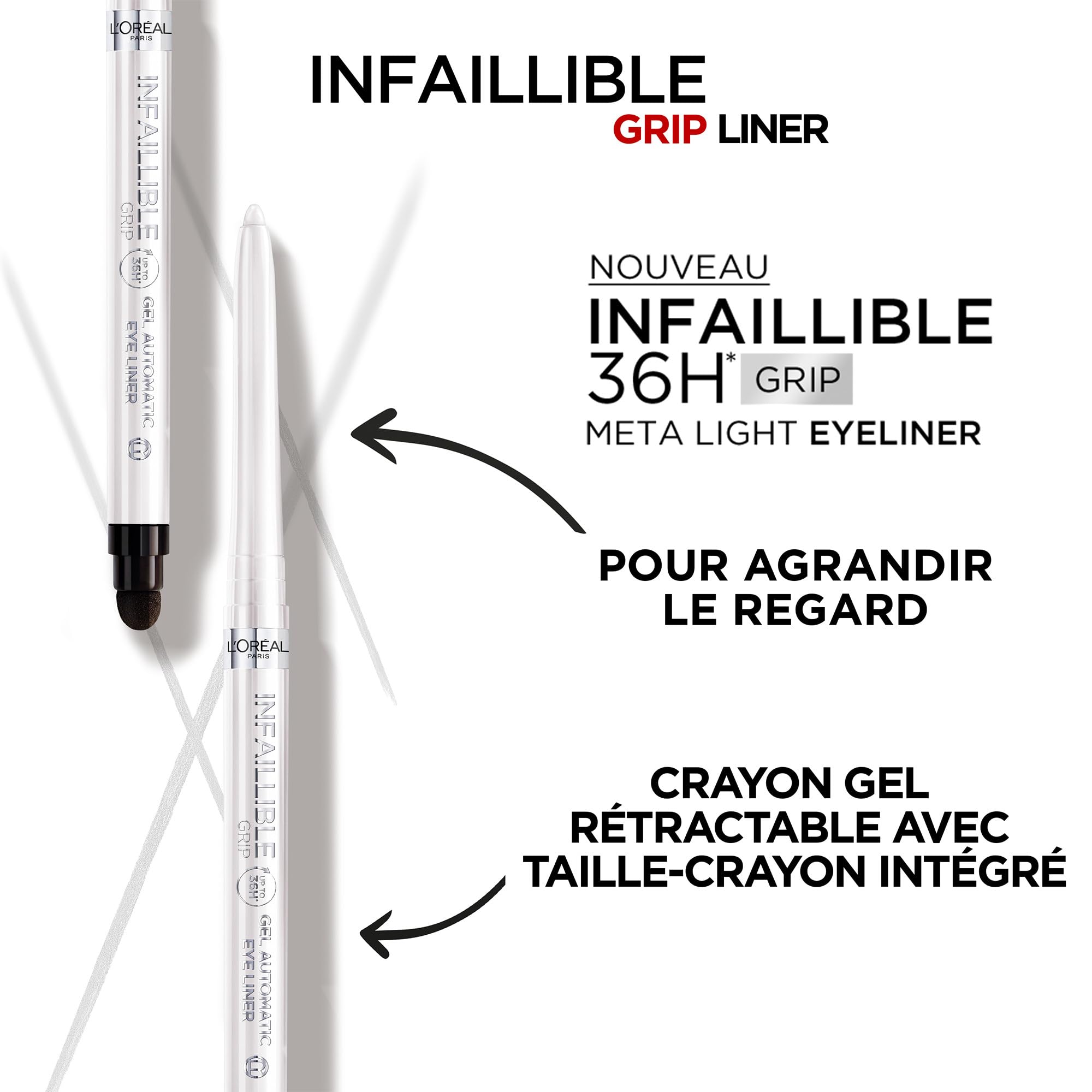 L'Oreal Paris Infaillible Meta Light Jel Göz Kalemi - Polar White