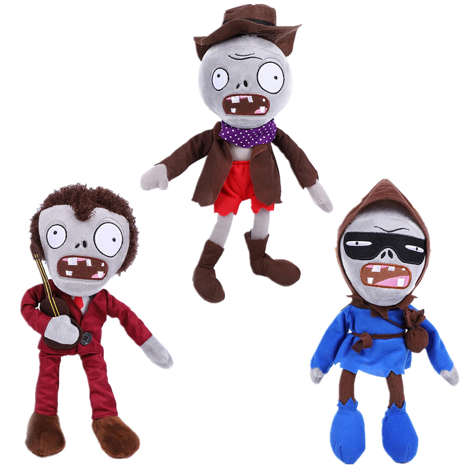 Amazon.com: Suyudian 3 PCS PVZ Plush Toys - Plant & Zombies Guitar