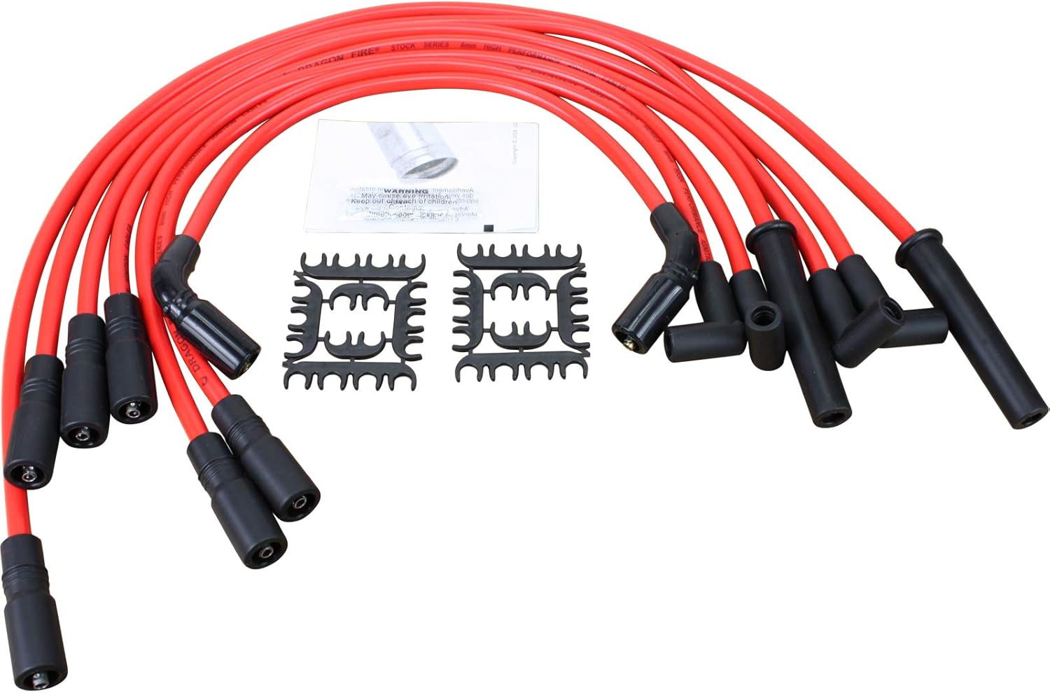 AIP Electronics Power Pack Vortec Ignition Distributor and Spark Plug Wires Compatible with 1996-2007 Chevrolet GMC Olds and Isuzu 4.3L V6 OEM Fit Kit-1015