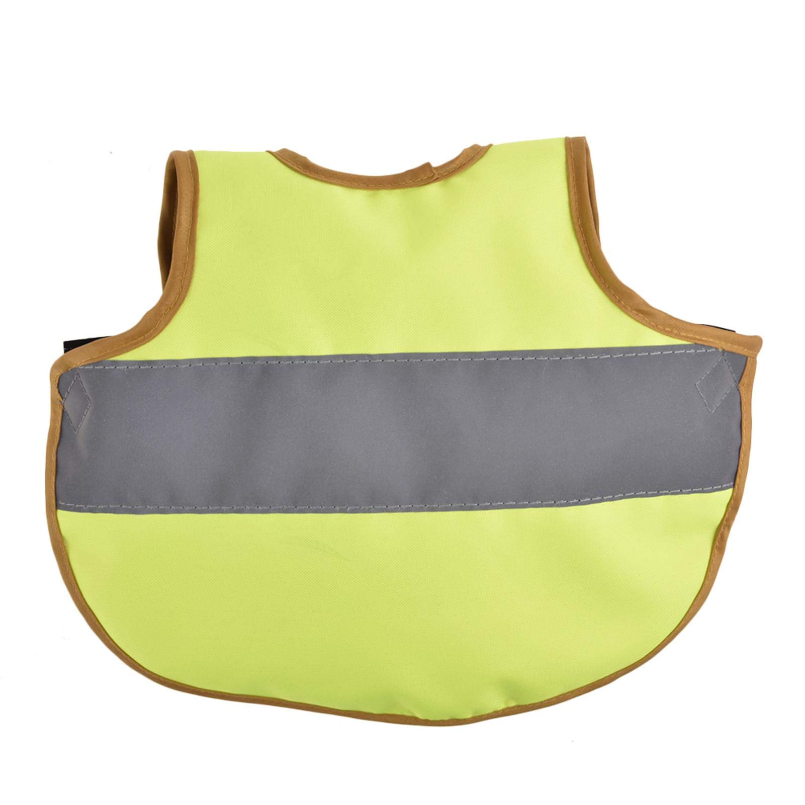 Gilet Sécurité Animal DONGKER - Gilet Réfléchissant Pour Poulets Et Volailles - Protection Et Visibilité Accessoire Poule Pondeuse