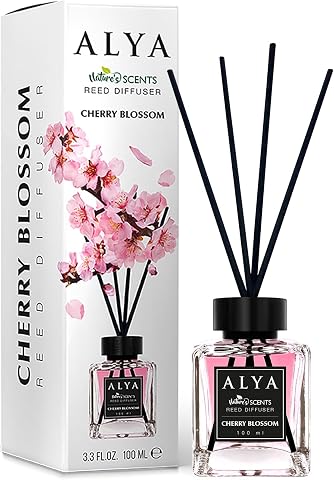 ALYA Nature's Scents Cherry Blossom Bambu Çubuklu Oda Kokusu- Kiraz Çekirdeği Kokusu
