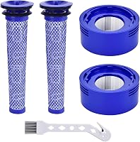 Leadaybetter 2db HEPA Szűrő Szett Dyson V8 V7 V6 Porszívókhoz - Elő és Utószűrő Készlet Absolute Animal Motorhead Modellekhez 1