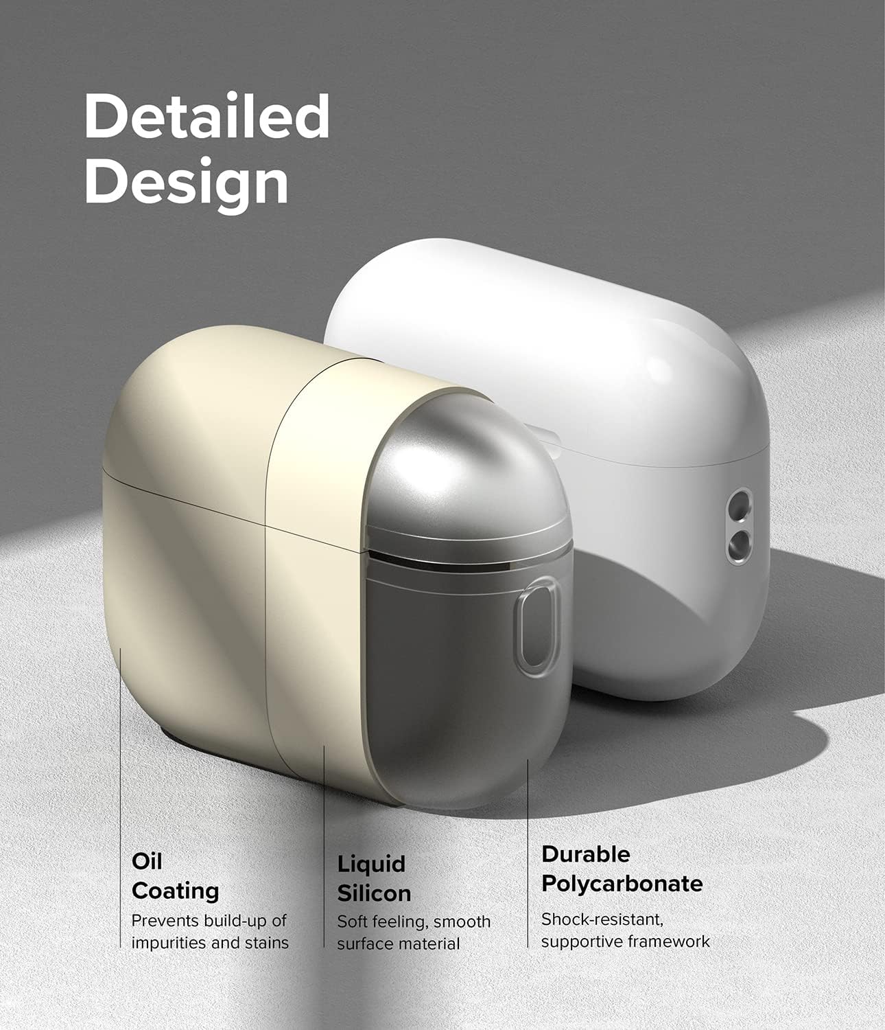 Ringke Silicone Compatible with AirPods Pro 2 Case - Image 5